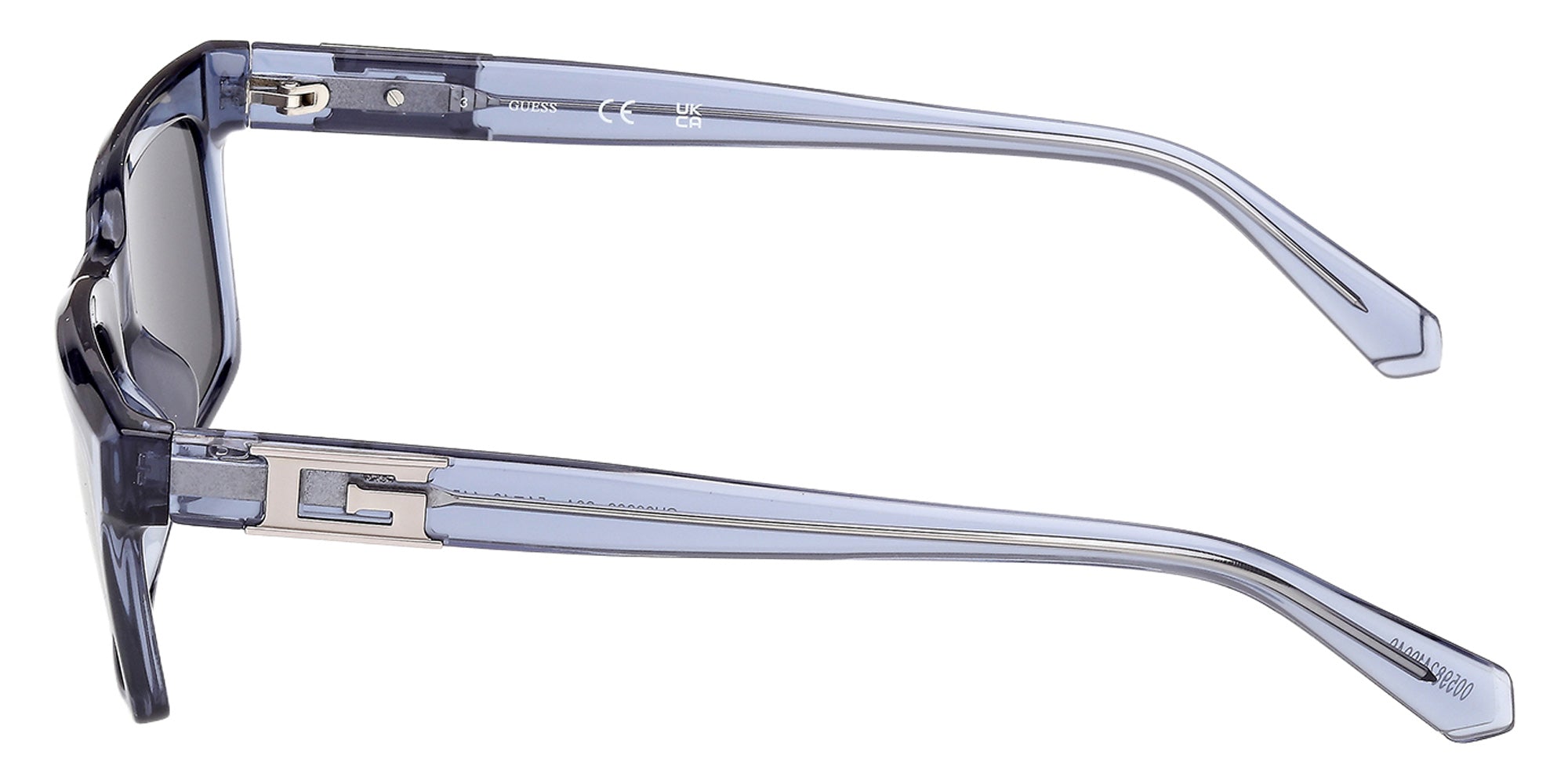 Guess GU00300 90A 54 - Shiny Blue / Smoke 90A #id:gu0030090a_s:104110