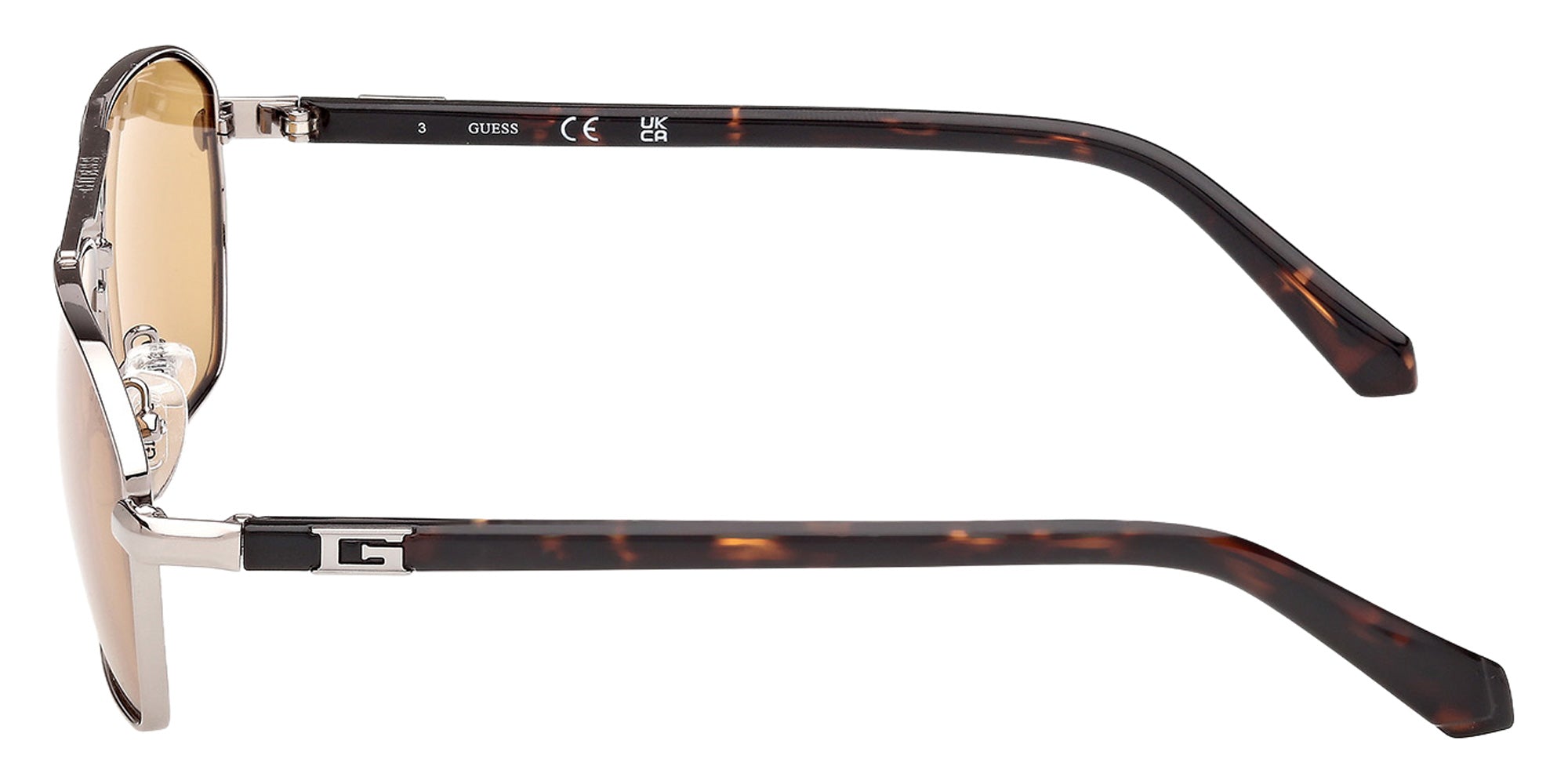 Guess GU00301 08E 59 - Shiny Gunmetal / Brown 08E #id:gu0030108e_s:102110