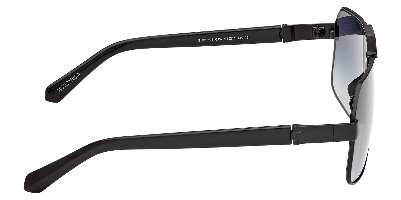 Guess GU00305 01W 64 - Matte Black / Gradient Blue #id:gu0030501w_s:100130