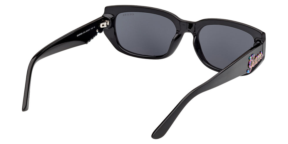 Guess GU00306 01A 54 - Shiny Black / Smoke #id:gu0030601a_s:100125