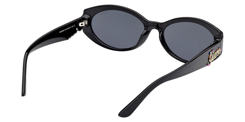 Guess GU00307 01A 56 - Shiny Black / Smoke #id:gu0030701a_s:100125
