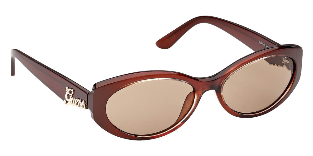 Guess GU00307 50E 56 - Shiny Dark Brown / Brown #id:gu0030750e_s:102135