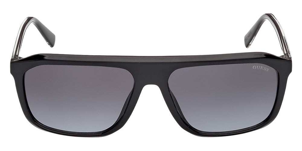 Guess GU00311 01B 57 - Shiny Black / Gradient Smoke #id:gu0031101b_s:100100