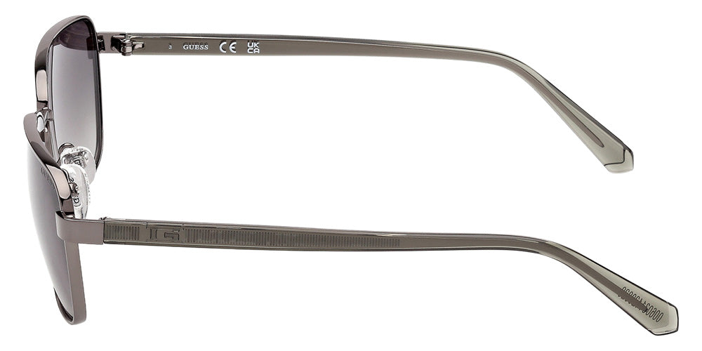 Guess GU00312 08B 58 - Shiny Gunmetal / Gradient Smoke #id:gu0031208b_s:102110
