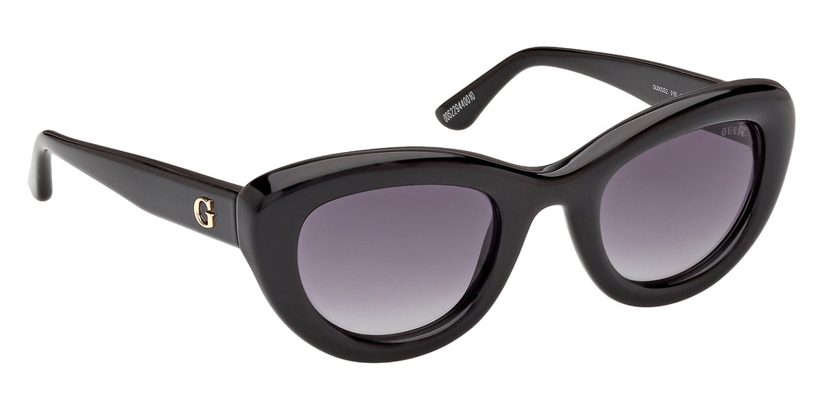 Guess GU00352 01B 50 - Shiny Black / Gradient Smoke #id:gu0035201b_s:100135
