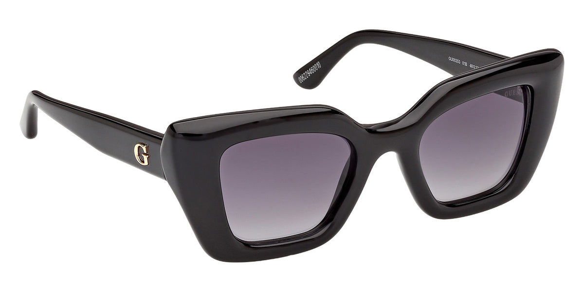 Guess GU00353 01B 48 - Shiny Black / Gradient Smoke #id:gu0035301b_s:100135