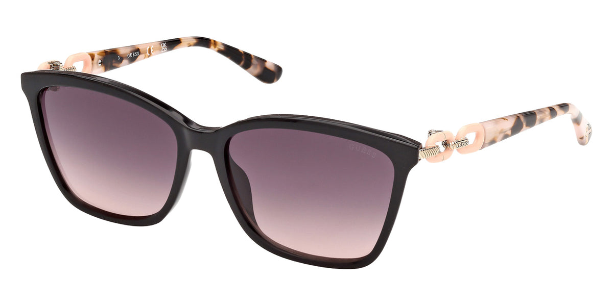 Guess GU00361 01B 56 - Shiny Black / Gradient Smoke #id:gu0036101b_s:100105