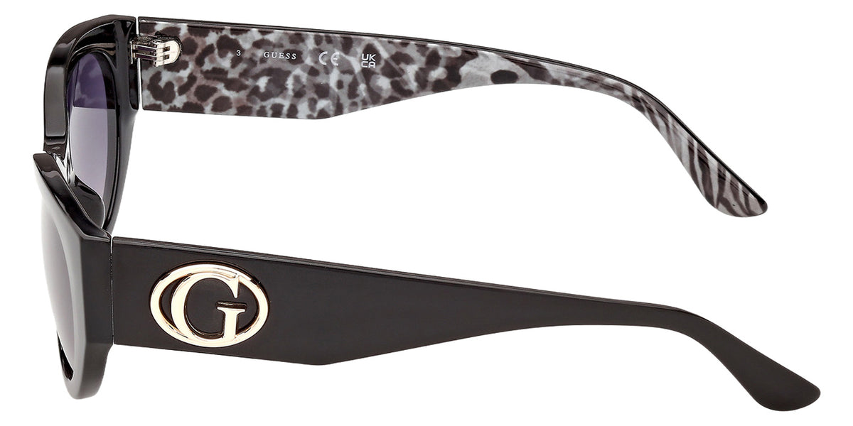 Guess GU00362 01B 54 - Shiny Black / Gradient Smoke #id:gu0036201b_s:100110