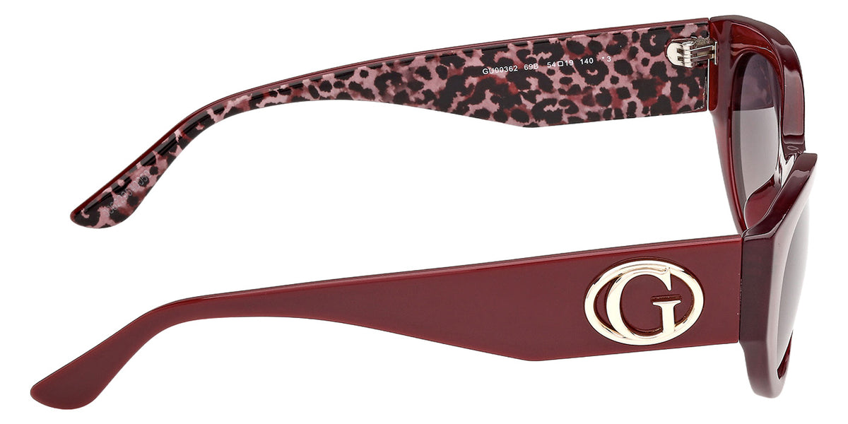 Guess GU00362 69B 54 - Shiny Bordeaux / Gradient Smoke #id:gu0036269b_s:108130
