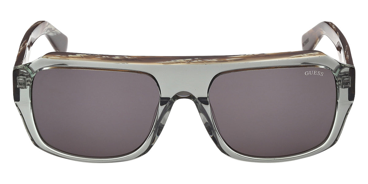 Guess GU00367 96A 56 - Shiny Dark Green / Smoke #id:gu0036796a_s:104100