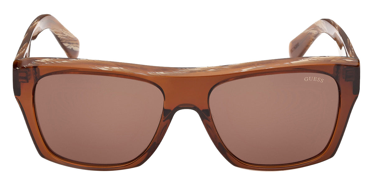 Guess GU00368 48E 55 - Shiny Dark Brown / Brown #id:gu0036848e_s:102100
