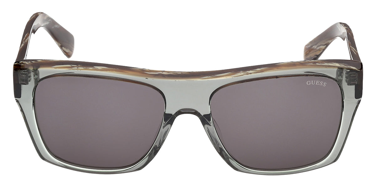 Guess GU00368 96A 55 - Shiny Dark Green / Smoke #id:gu0036896a_s:104100
