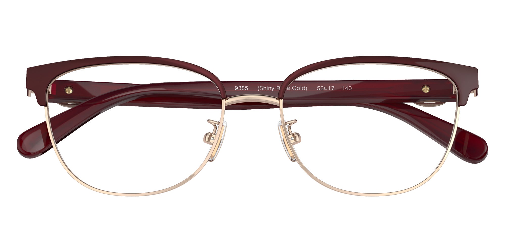 Coach HC5130 9385 53 - Burgundy/Shiny Rose Gold #id:hc51309385_s:102120