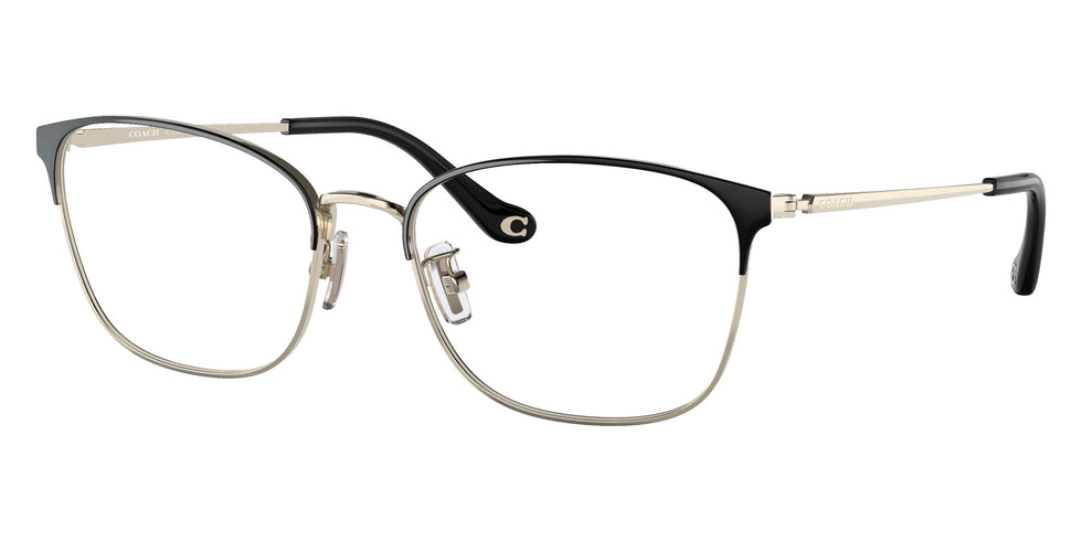Coach HC5135 9346SB 55 - Black/Light Gold / Clear/Blue Light/Etc #id:hc51359346sb_s:100105