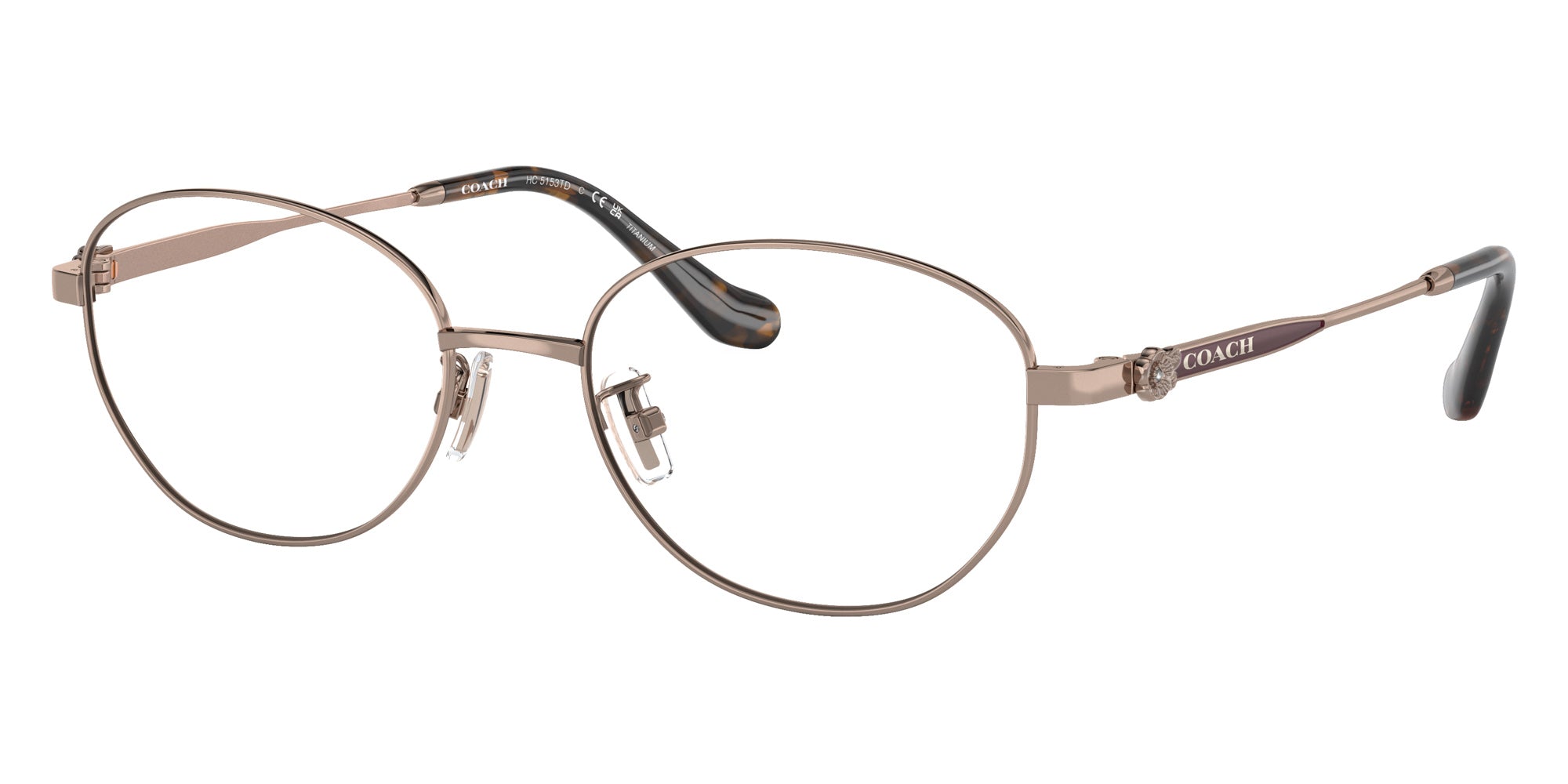 Coach HC5153TD 9331 53 - Shiny Rose Gold #id:hc5153td9331_s:100105