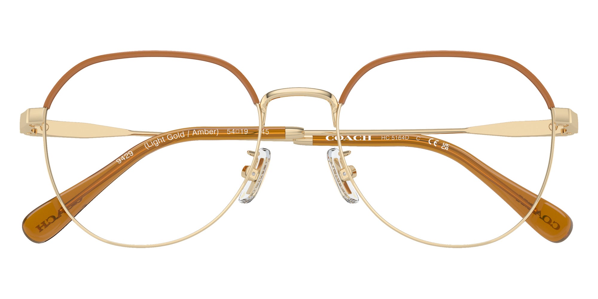 Coach HC5164D 9429 54 - Light Gold/Amber #id:hc5164d9429_s:102120