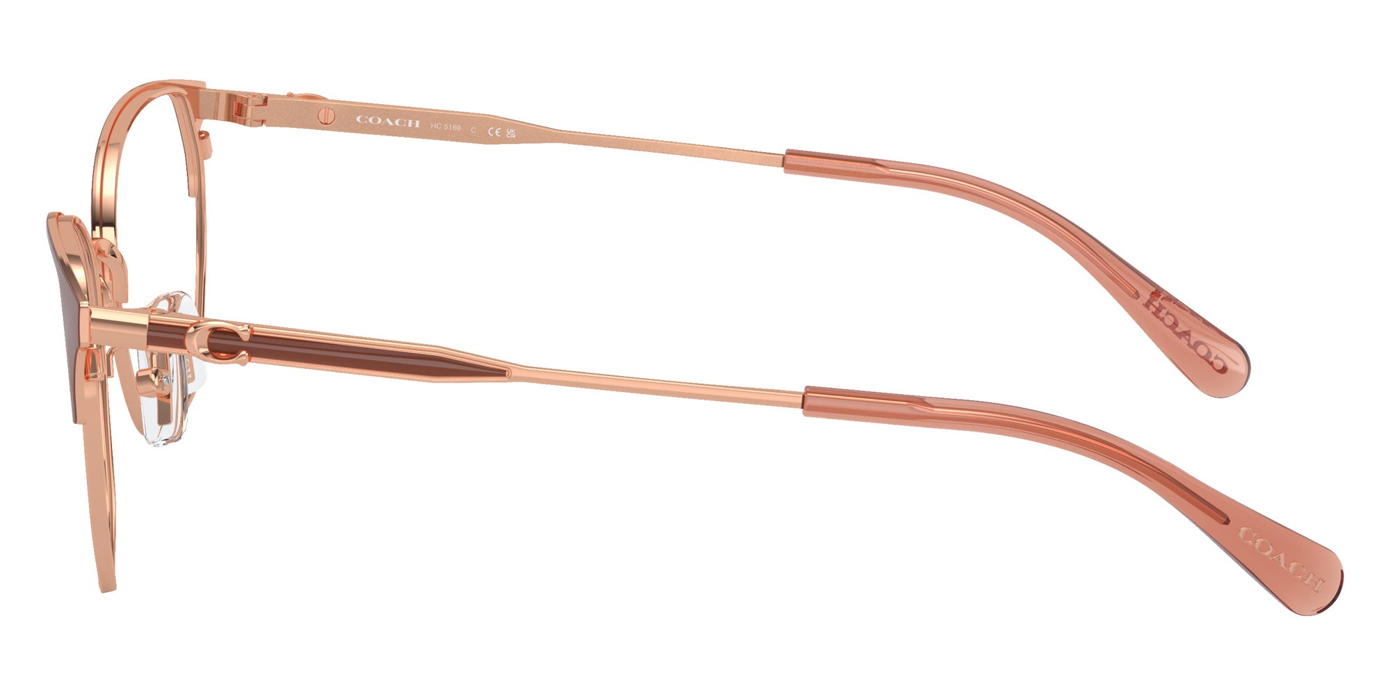 Coach HC5169 9331 54 - Shiny Rose Gold/Nutmeg #id:hc51699331_s:100110