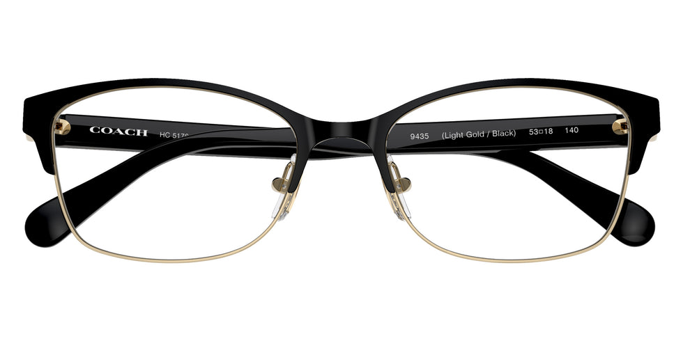 Coach HC5176 9435 53 - Light Gold/Black #id:hc51769435_s:100120