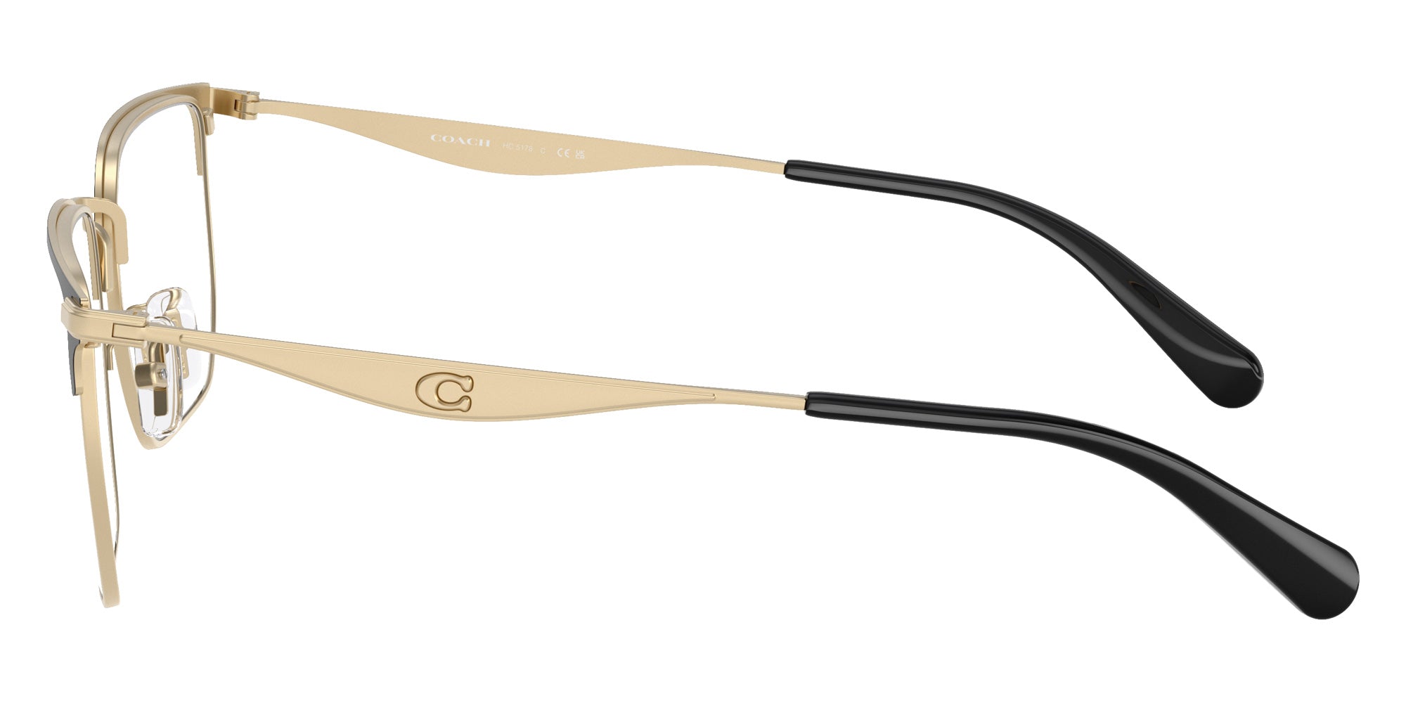 Coach HC5178 9396 57 - Satin Light Gold/Black #id:hc51789396_s:106110