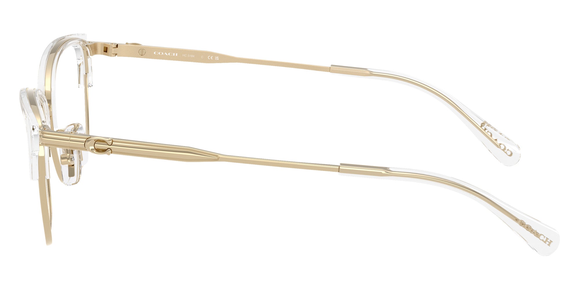 Coach HC5184 9430 54 - Shiny Light Gold/Clear #id:hc51849430_s:102110
