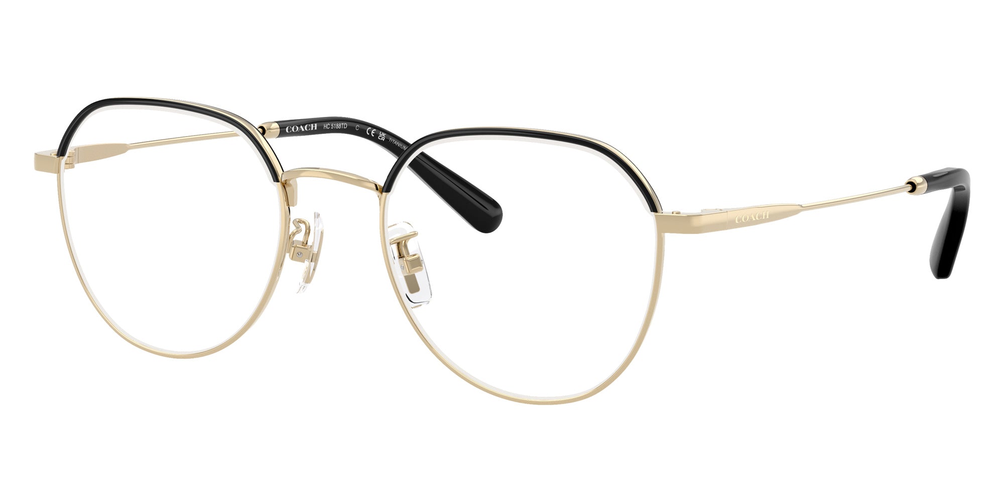 Coach HC5188TD 9346 51 - Shiny Light Gold/Black #id:hc5188td9346_s:100105