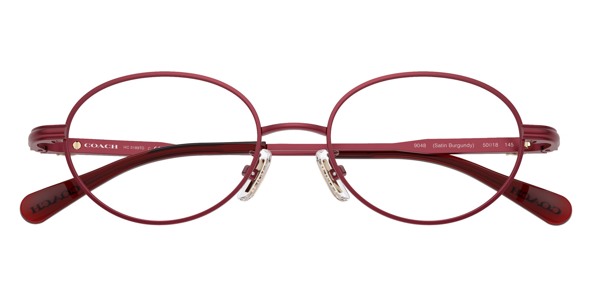 Coach HC5189TD 9048 50 - Satin Burgundy #id:hc5189td9048_s:100120