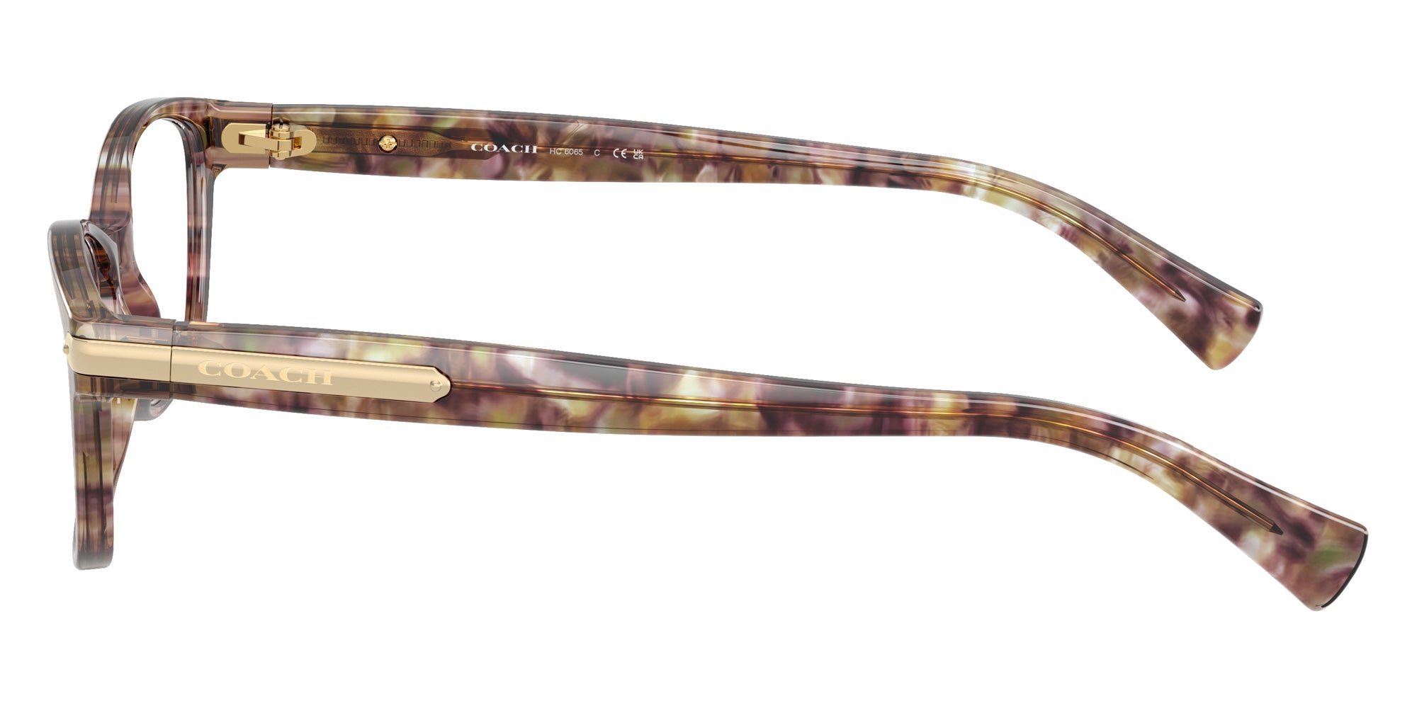 Coach HC6065 5287 49 - Light Brown Confetti Tortoise #id:hc60655287_s:100110