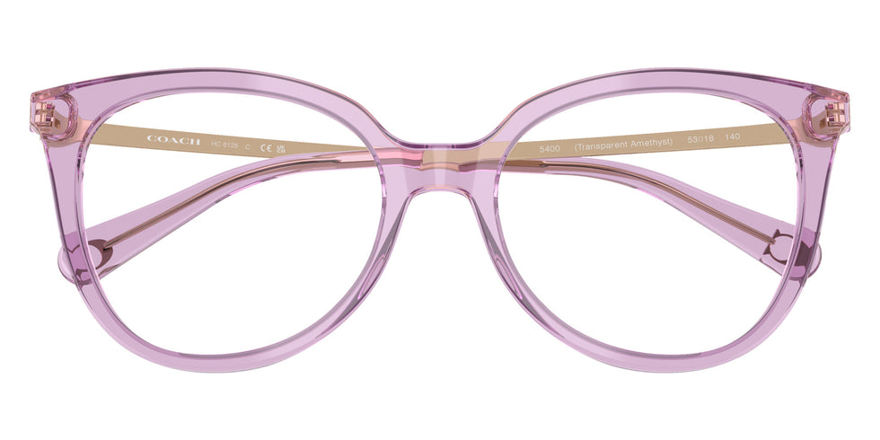 Coach HC6125 5400 53 - Transparent Amethyst #id:hc61255400_s:100120