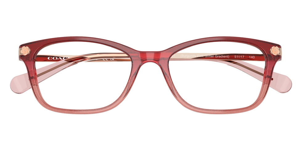Coach HC6142 5551 51 - Burgundy Pink Glitter Gradient #id:hc61425551_s:102120