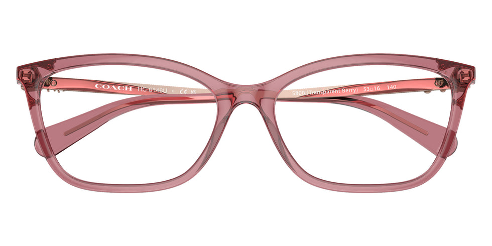 Coach HC6146U 5800 53 - Transparent Berry #id:hc6146u5800_s:102120