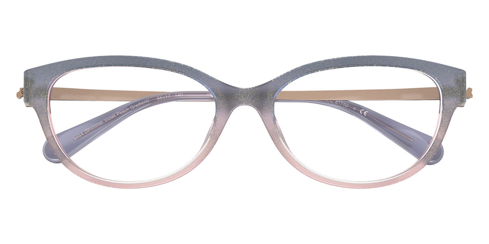 Coach HC6171U 5554 55 - Shimmer Violet Peach Gradient #id:hc6171u5554_s:100120