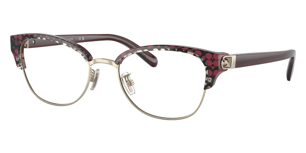 Coach HC6195 5709 53 - Shiny Light Gold Red Signature C #id:hc61955709_s:102105