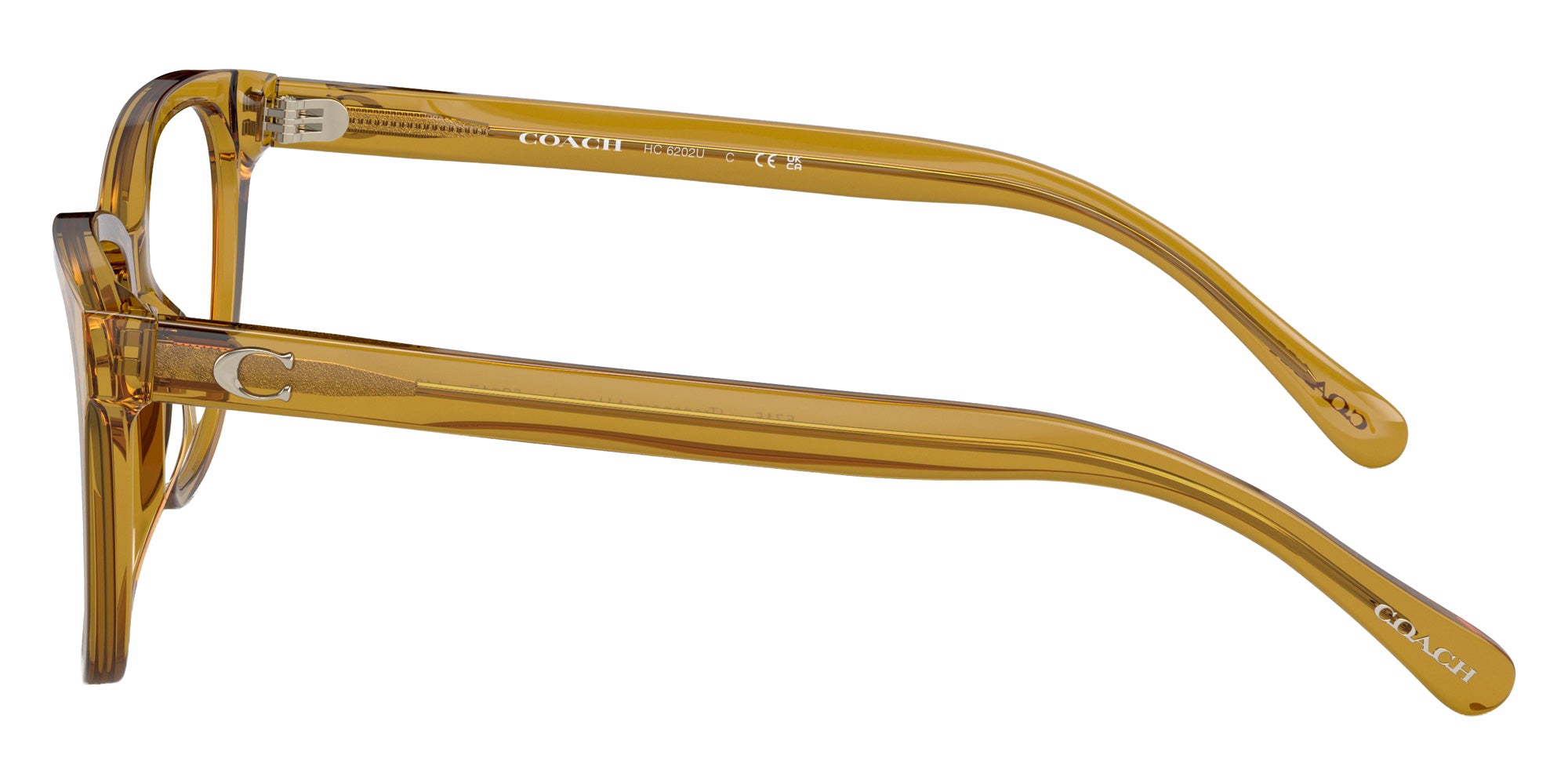 Coach HC6202U 5715 52 - Transparent Honey #id:hc6202u5715_s:100110