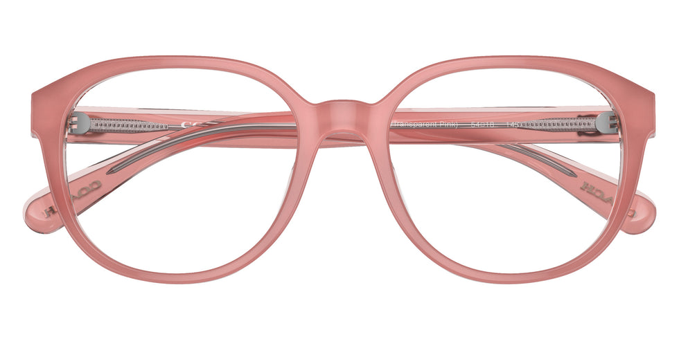Coach HC6209F 5743 54 - Milky Pink/Transparent Pink #id:hc6209f5743_s:100120