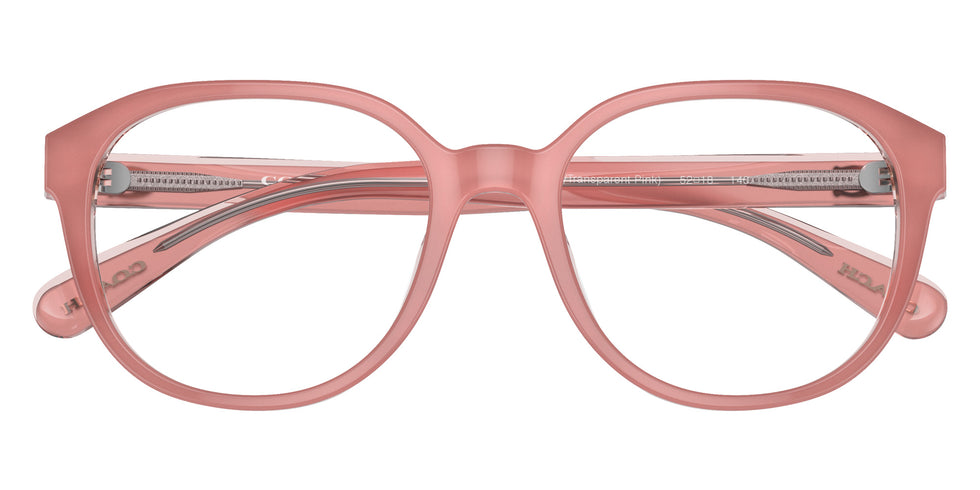 Coach HC6209U 5743 52 - Milky Pink/Transparent Pink #id:hc6209u5743_s:100120