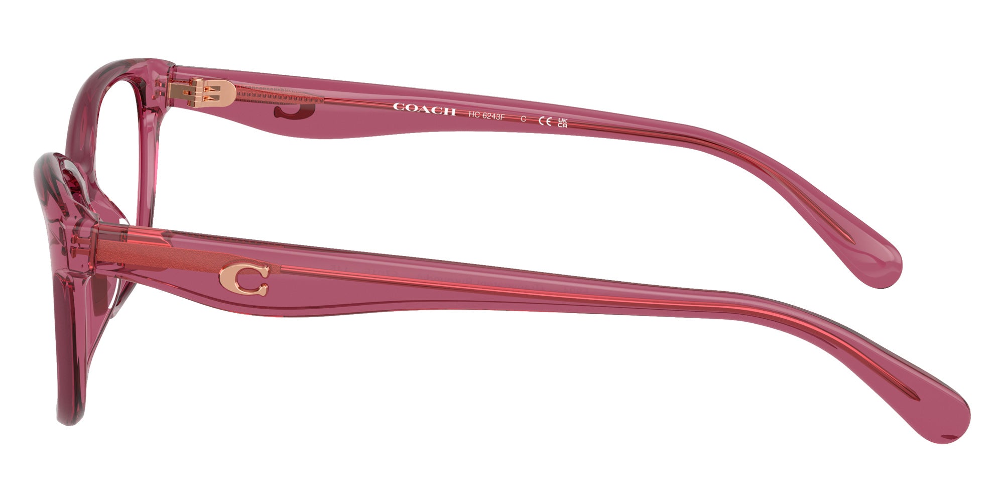 Coach HC6243F 5824 57 - Transparent Burgundy #id:hc6243f5824_s:104110