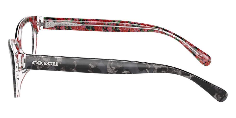 Coach HC6250U 5856 51 - Black Tortoise/Pink Floral #id:hc6250u5856_s:104110