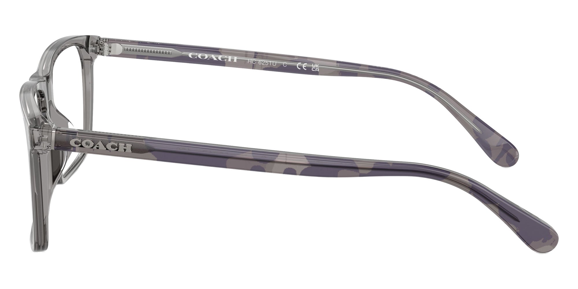Coach HC6251U 5849 55 - Transparent Gray #id:hc6251u5849_s:100110