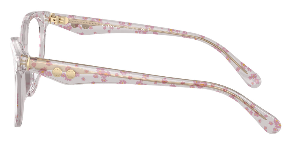 Coach HC6259U 5953SB 51 - Transparent Pink Floral Print #id:hc6259u5953sb_s:100110
