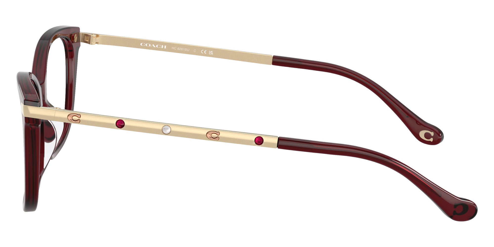 Coach HC6261BU 5393 50 - Milky Burgundy #id:hc6261bu5393_s:104110