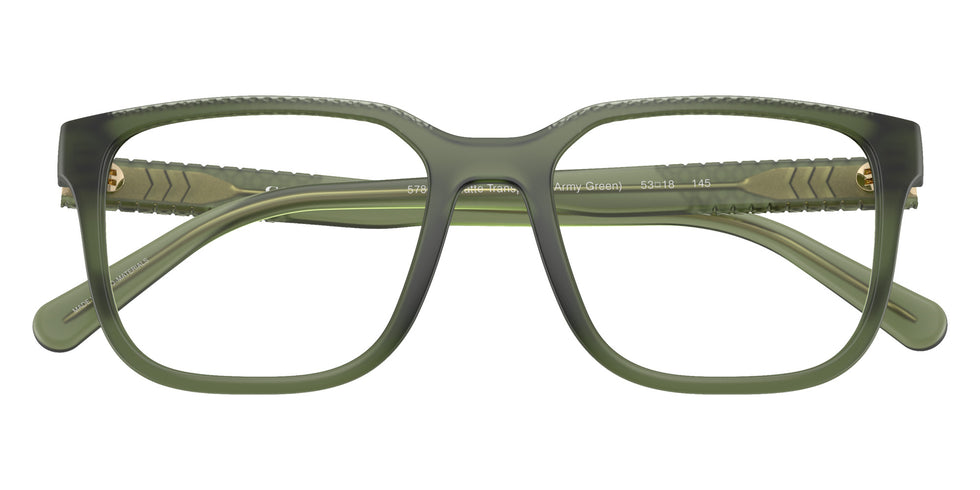 Coach HC6264U 5786 53 - Matte Transparent Army Green #id:hc6264u5786_s:104120