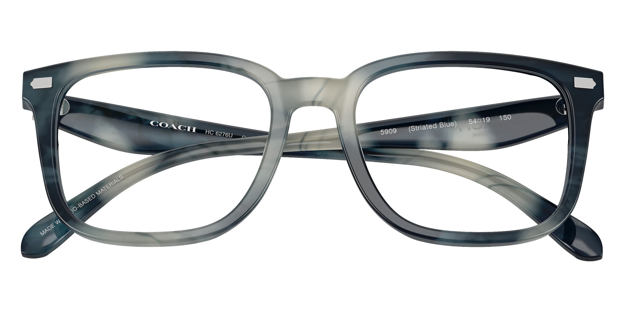 Coach HC6276U 5909 54 - Striated Blue #id:hc6276u5909_s:106120