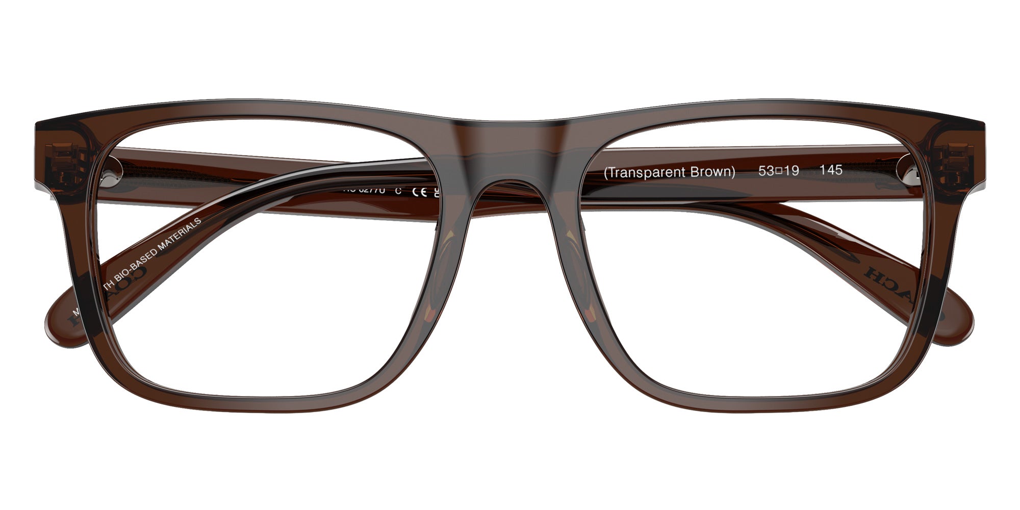 Coach HC6277U 5911 53 - Transparent Brown #id:hc6277u5911_s:106120