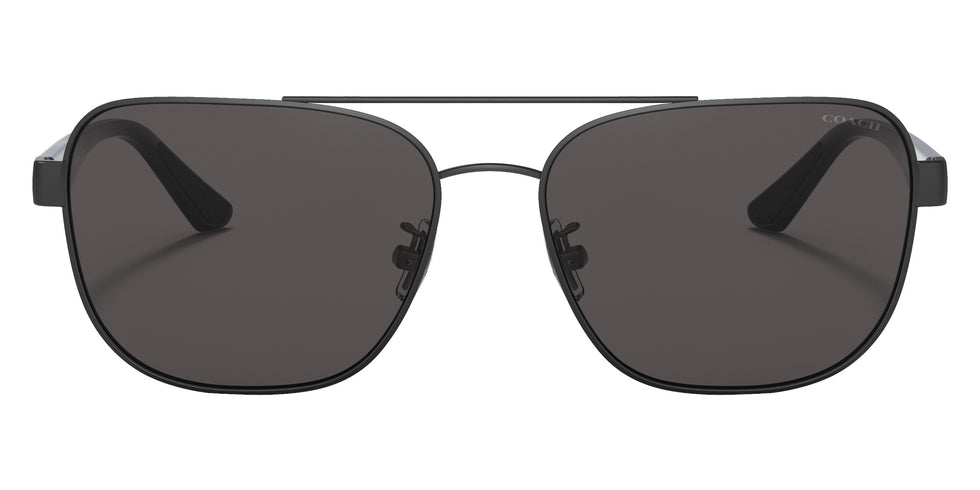 Coach HC7122 C2099 938187 58 - Matte Gunmetal / Dark Gray Solid #id:hc7122938187_s:100100