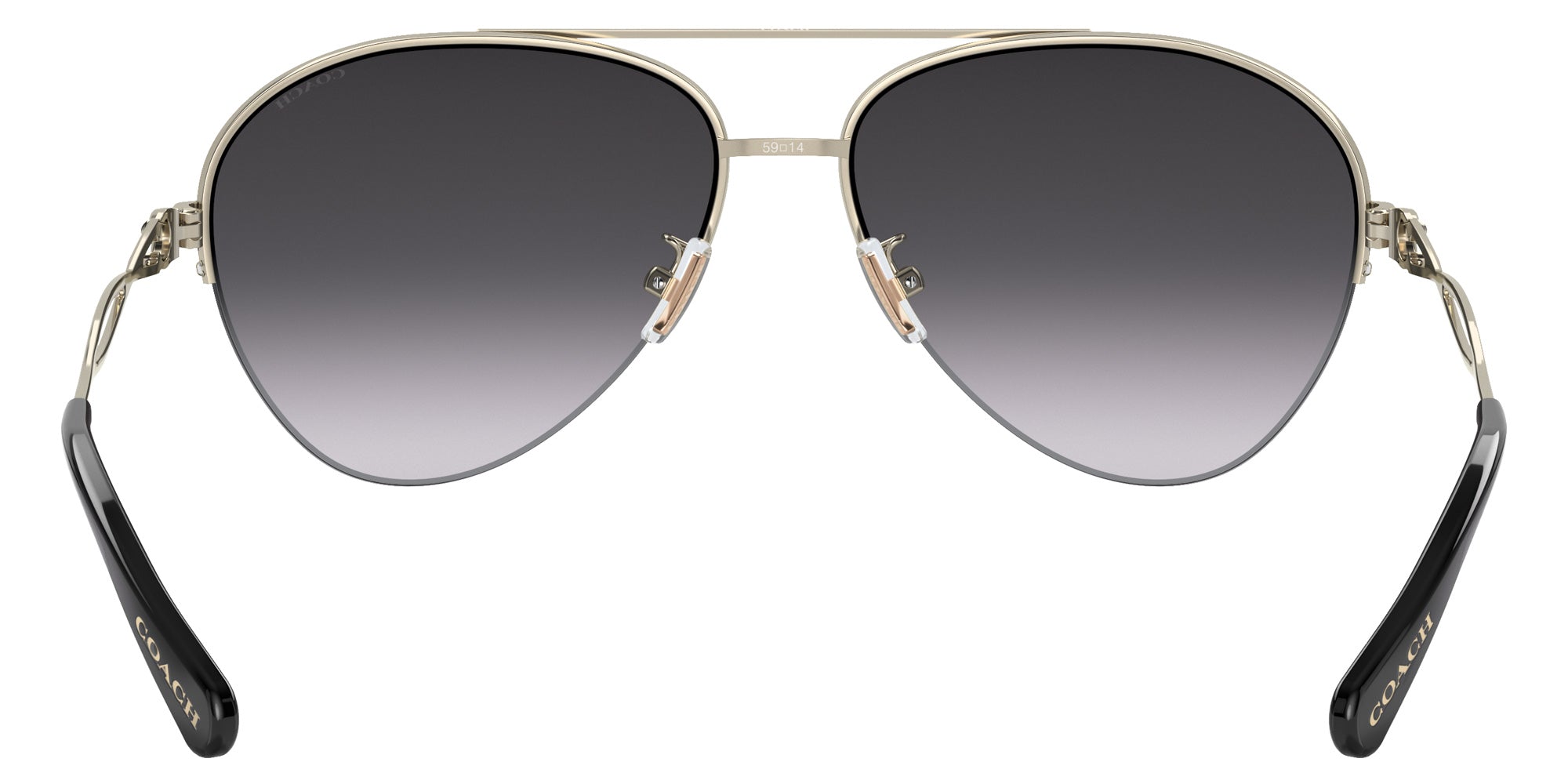 Coach HC7124 C3447 90058G 59 - Shiny Light Gold / Gray Gradient #id:hc712490058g_s:100115