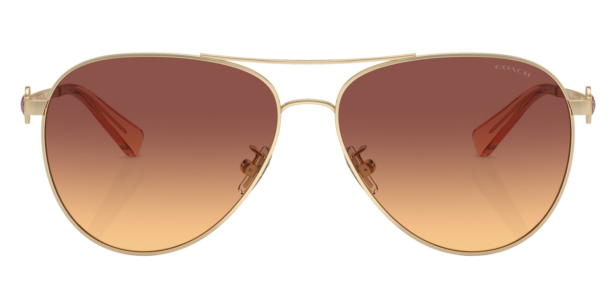 Coach HC7128 C6178 900578 58 - Shiny Light Gold / Maroon Canary #id:hc7128900578_s:100100