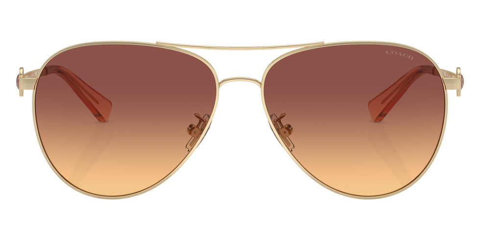 Coach HC7128 C6178 900578 58 - Shiny Light Gold / Maroon Canary #id:hc7128900578_s:100100
