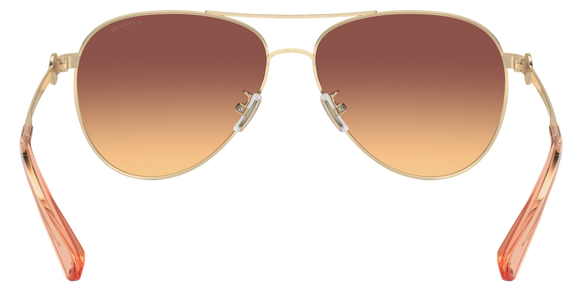 Coach HC7128 C6178 900578 58 - Shiny Light Gold / Maroon Canary #id:hc7128900578_s:100115