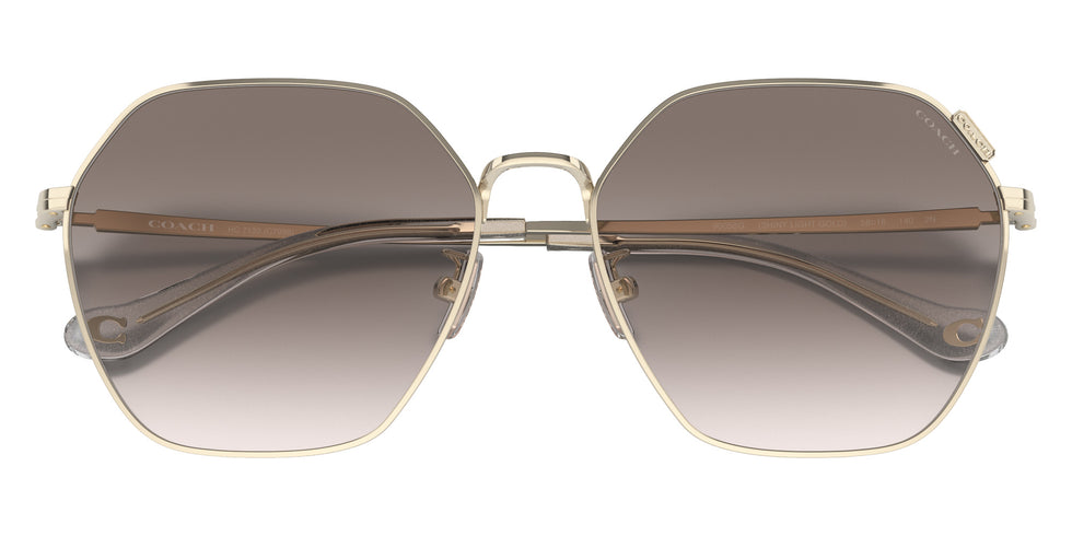 Coach HC7132 C7998 90058G 58 - Shiny Light Gold / Purple Gray Gradient #id:hc713290058g_s:100120
