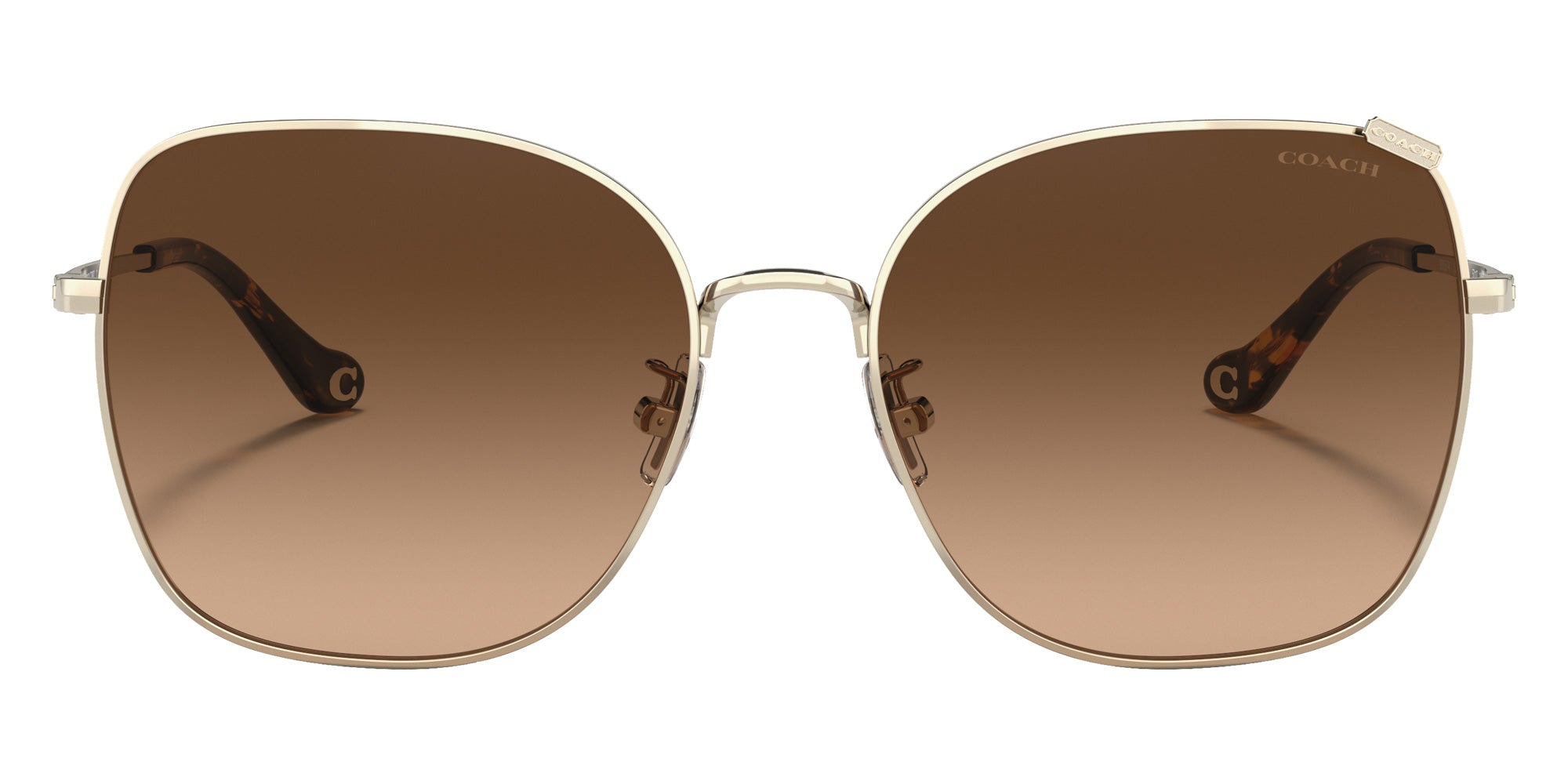 Coach HC7133 C7997 900574 57 - Shiny Light Gold / Dark Brown Gradient #id:hc7133900574_s:100100